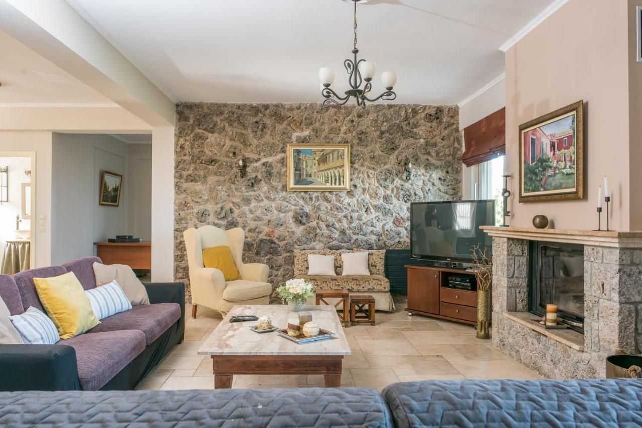 Ionian Sea View Villa By Whitedreamvillas Kato Korakiana Zewnętrze zdjęcie